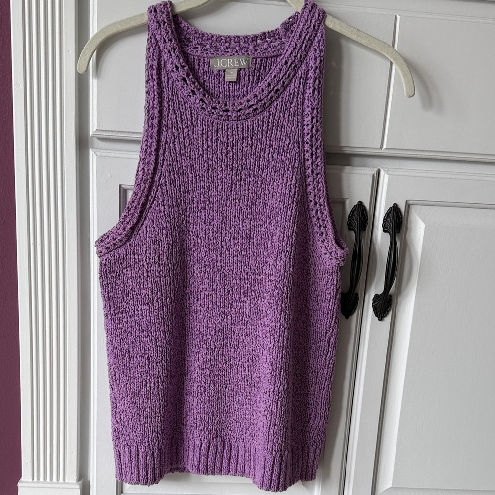 J.Crew Racer Tank Sweater.